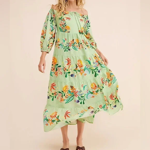 hutch floral wrap maxi dress Hutch 